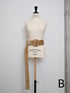 fur tail belt
